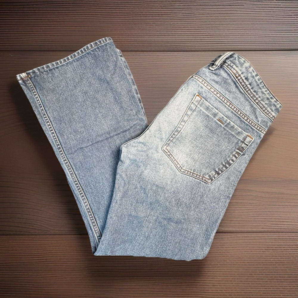 2003 Diesel Zathan Jeans Mens 33x30 Made In Italy Bootcut Flare Y2K Medium Wash